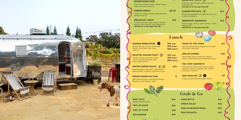 The Oasis by Hoopes Menu