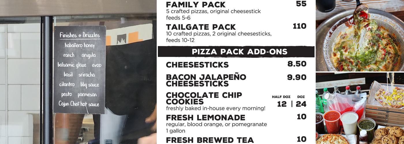 Lit Pizza - Hammond Menu