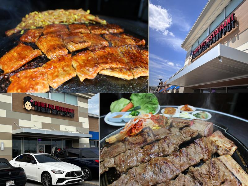 Honey Pig Hot Pot + Korean BBQ