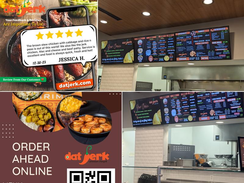 Dat Jerk Lansdowne Menu