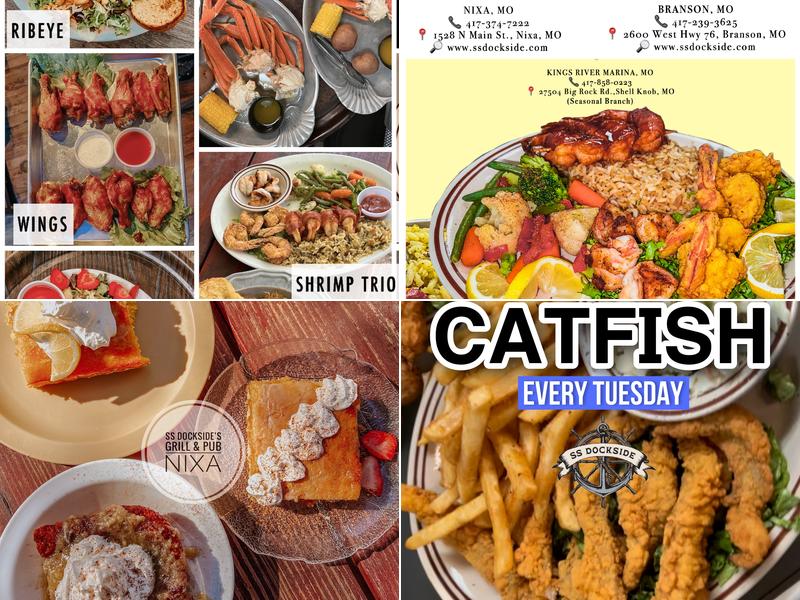 S.S Dockside Grill & Pub Menu