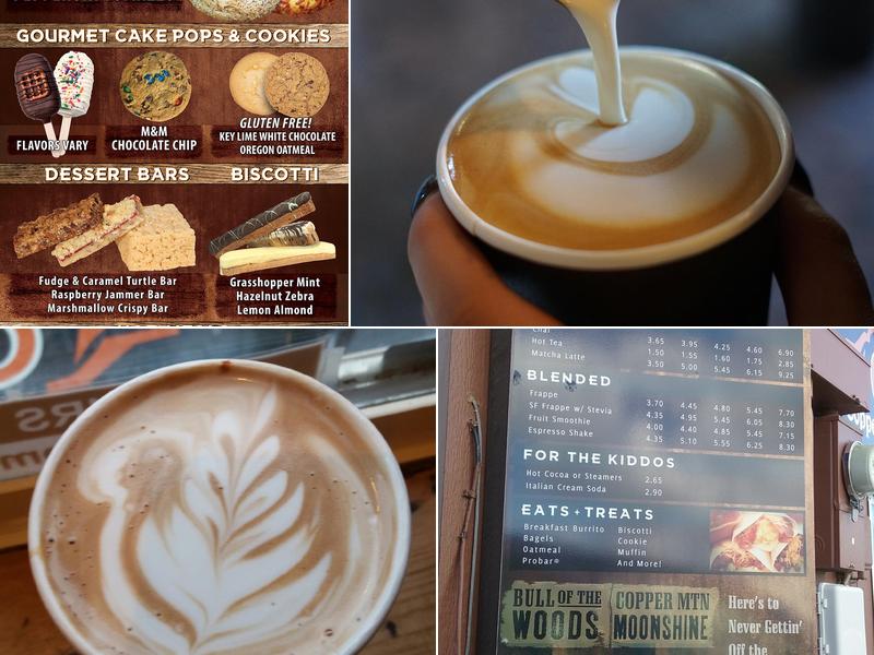 Copper Mountain Coffee Menu