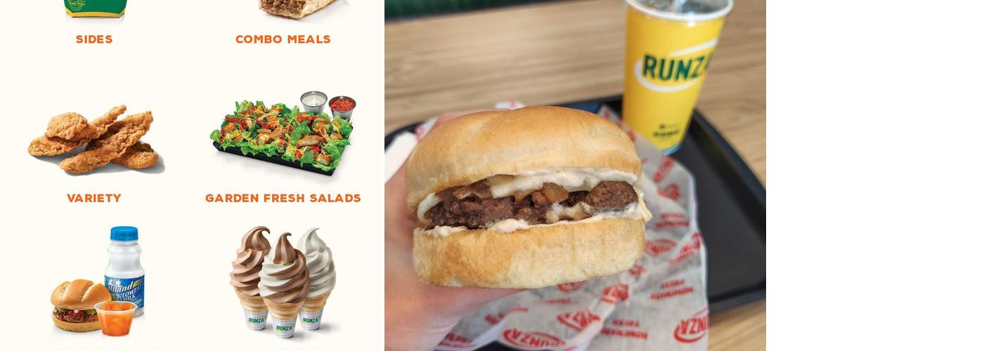 Runza Restaurant Menu