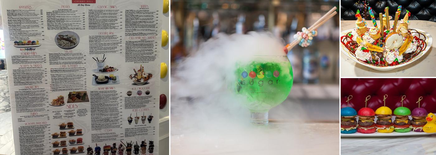 Sugar Factory - Cherry Hill Menu
