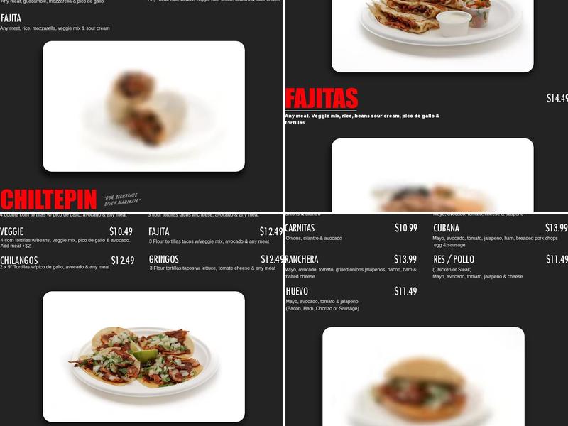Taqueria Los Güeros Menu
