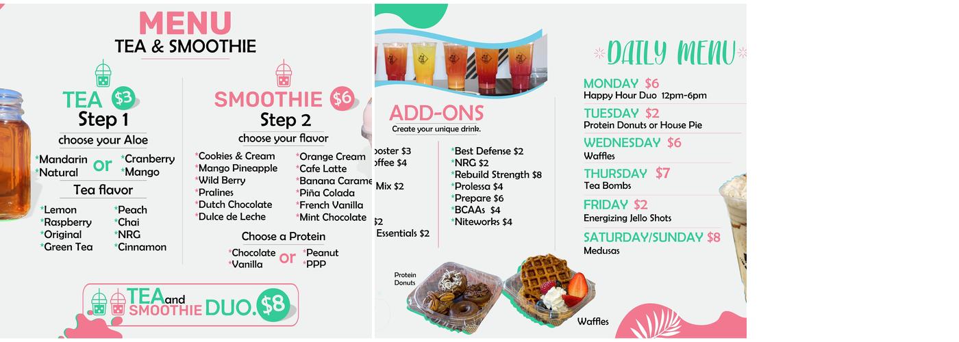 Nutrition Station Menu