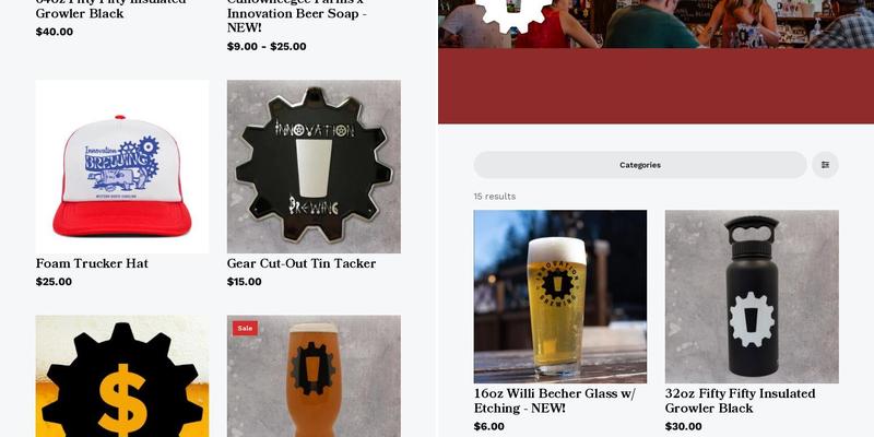 Innovation Cullowhee Menu