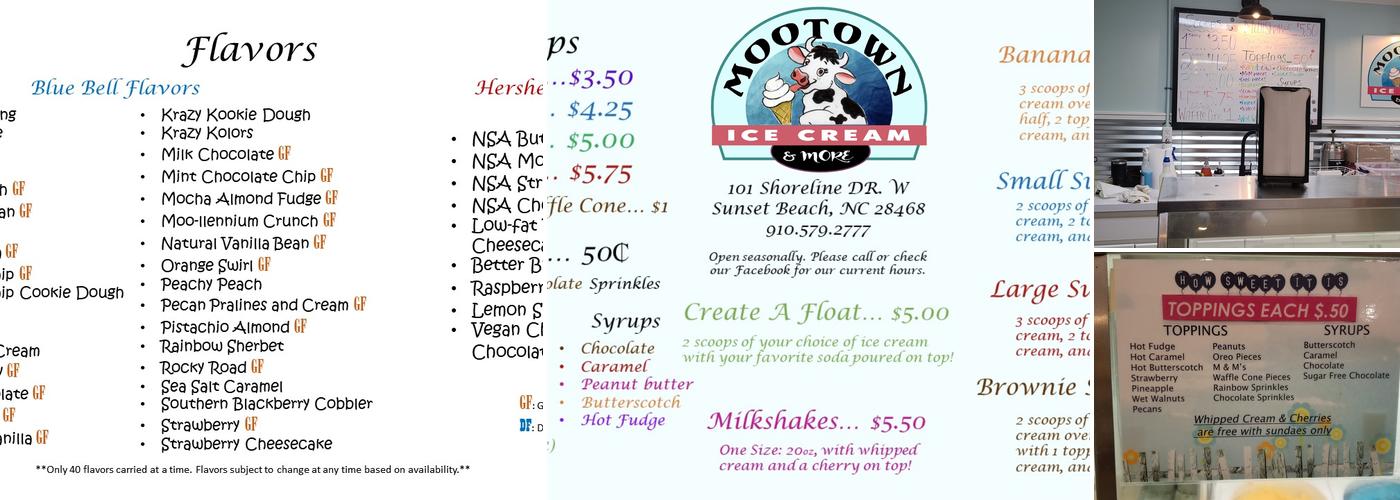 MooTown Menu
