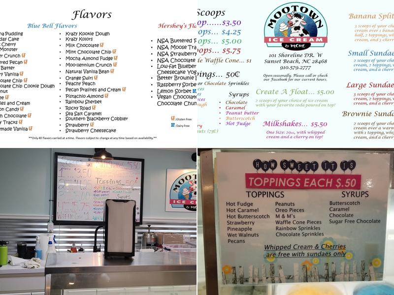 MooTown Menu