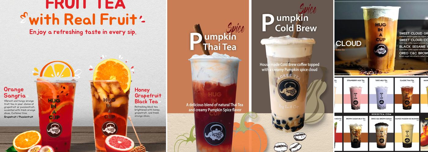 Kokee Tea Menu
