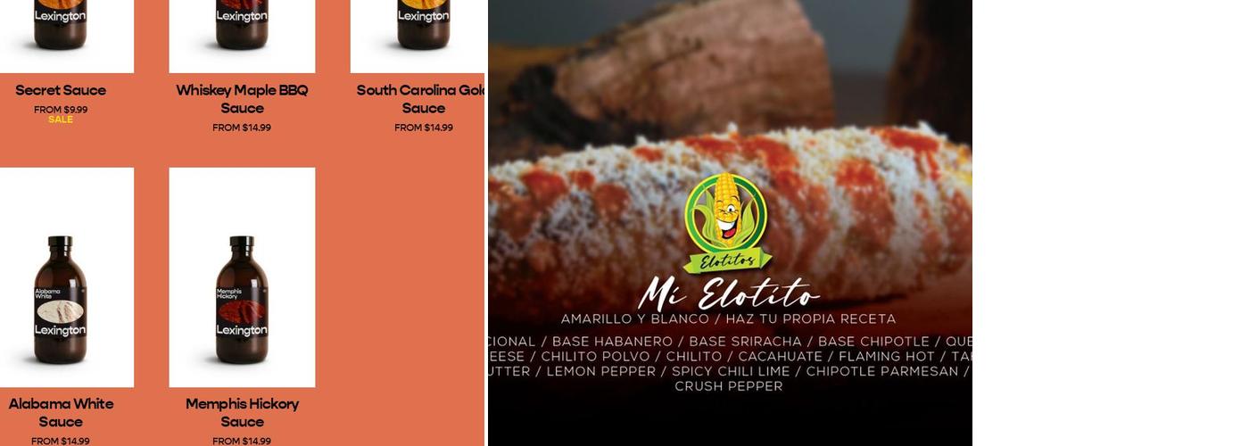 Elotitos Snacks Menu