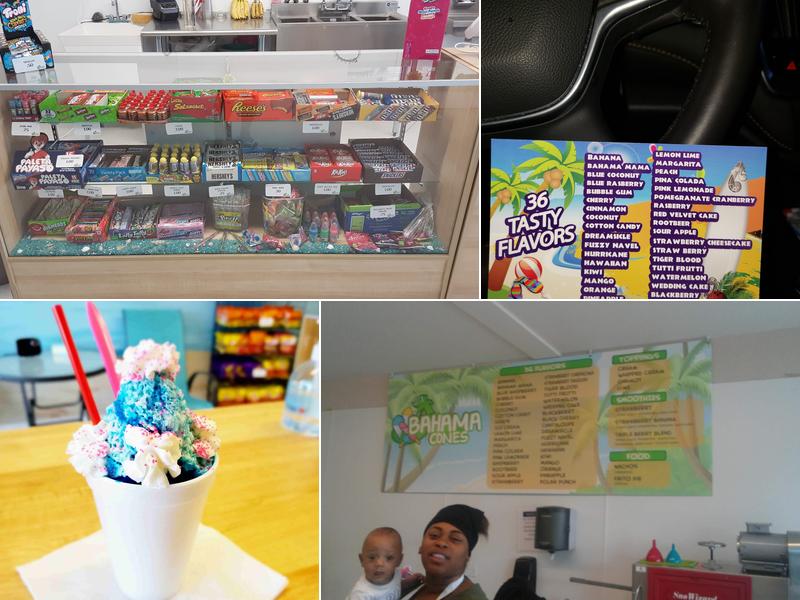 Bahama Cones Menu