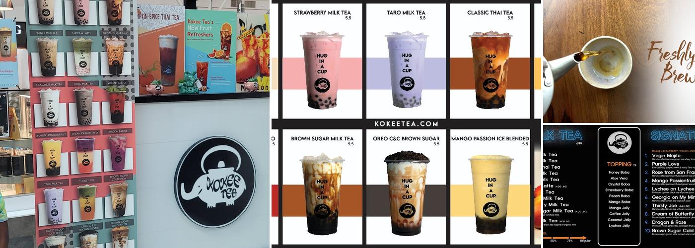 Kokee Tea Menu