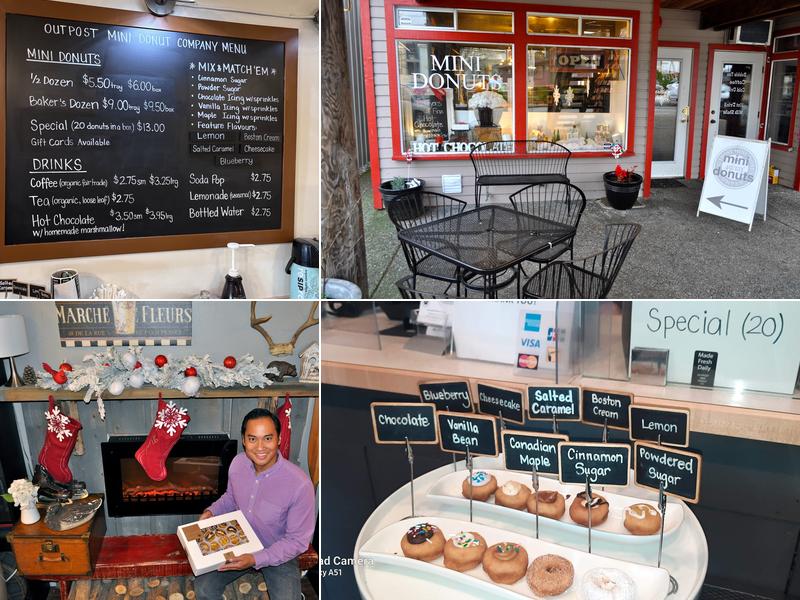 Outpost Mini Donut Company Menu