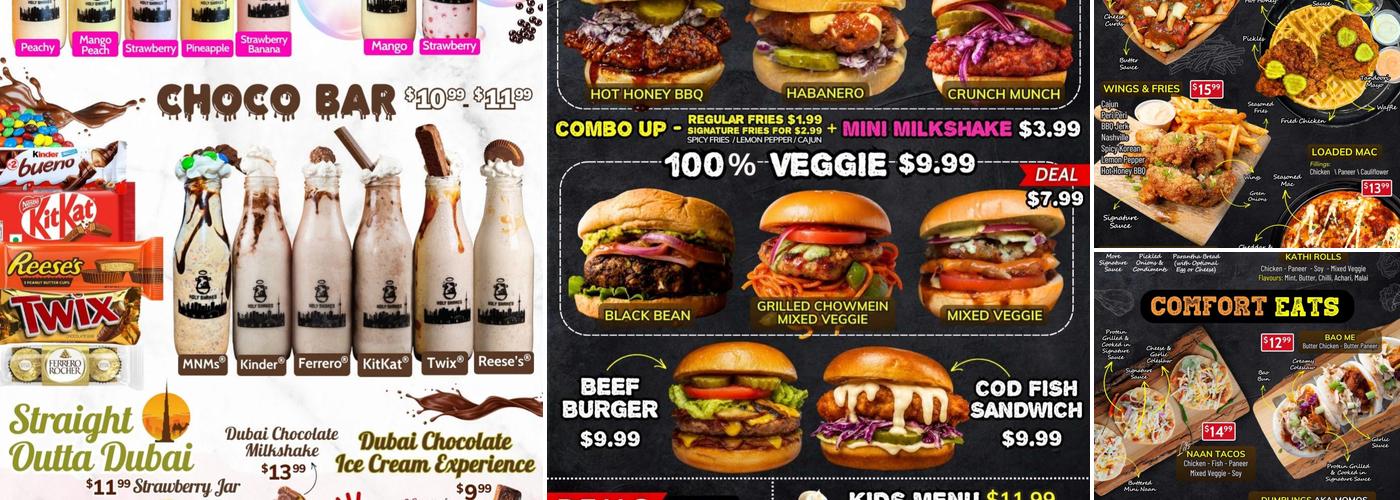 T.O.'s Kathi Roll Eatery Burlington Menu