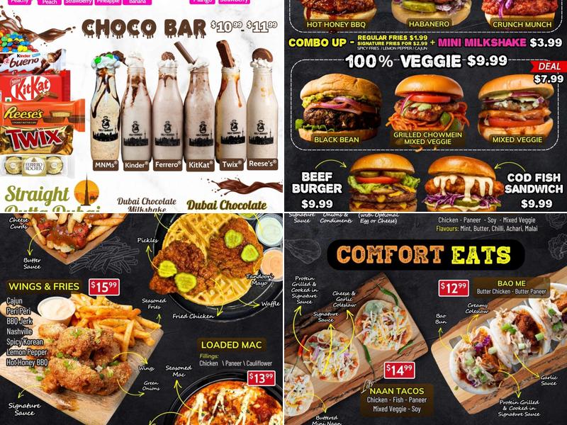 T.O.'s Kathi Roll Eatery Burlington Menu