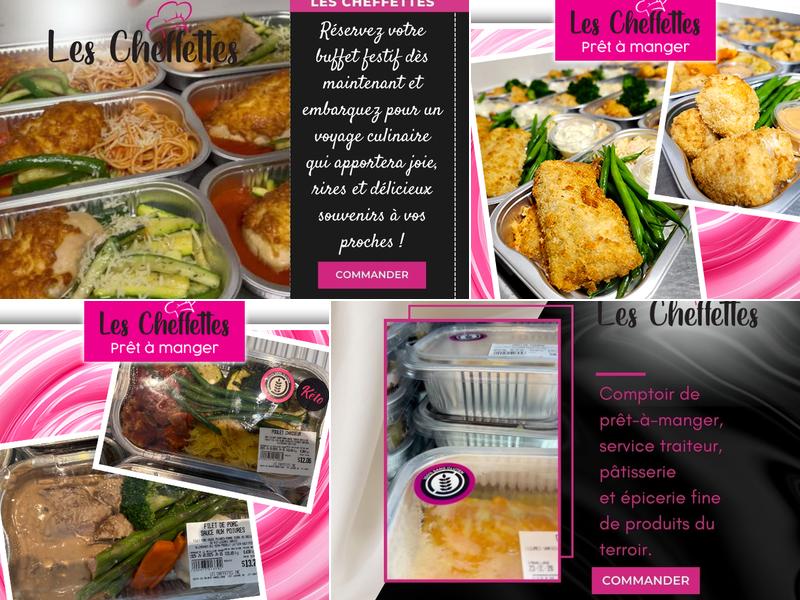 Les Cheffettes Menu