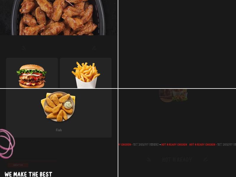 Yancy's Wingz and Thingz Menu