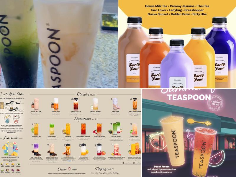 Teaspoon Menu