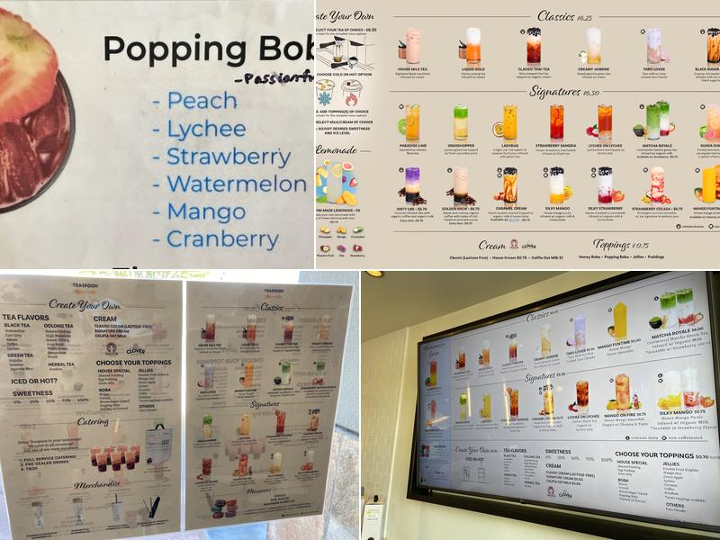 Teaspoon Menu