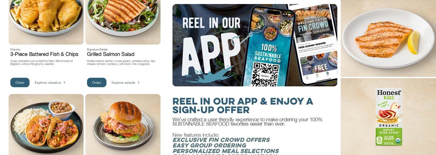 California Fish Grill Menu