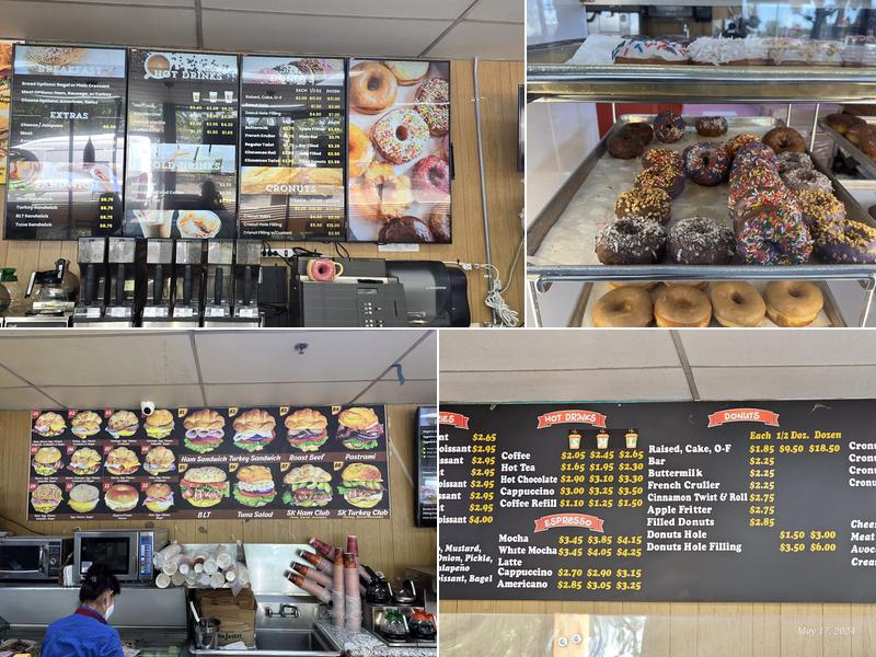 SK Donuts Menu