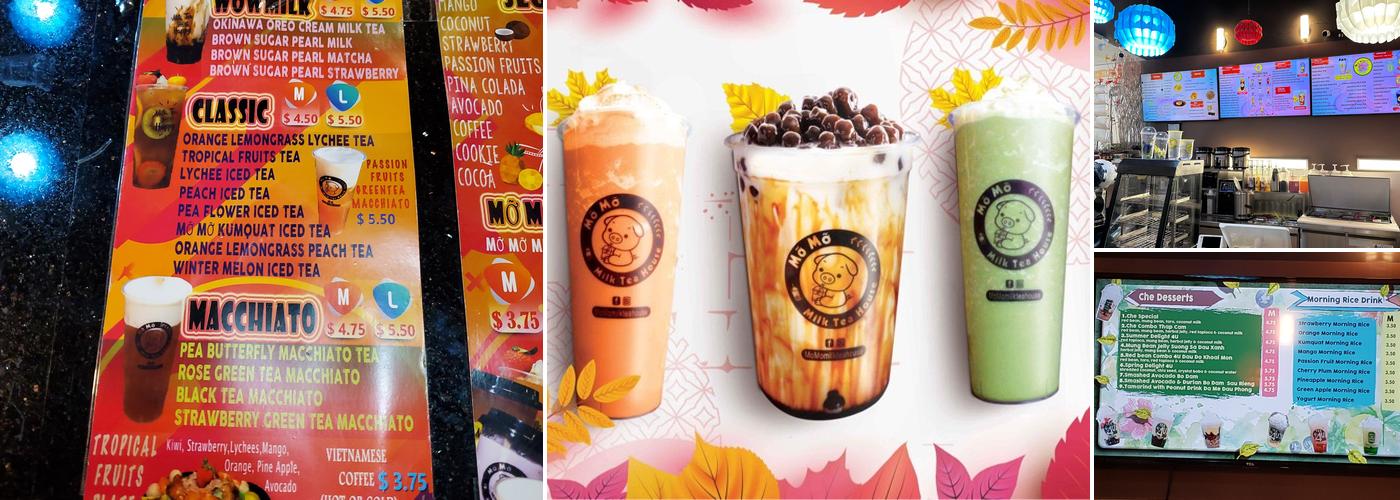 MO MO TEA Menu
