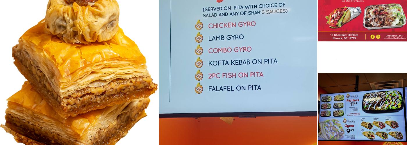 Shah's Halal Food Menu