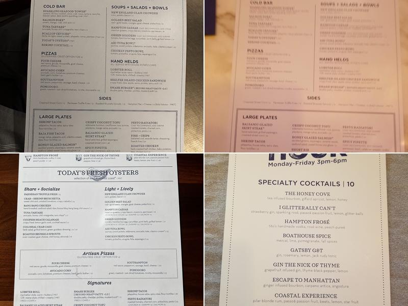 The Hampton Social - Delray Beach Menu
