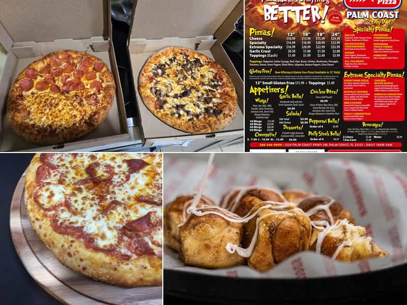 Five Star Pizza Menu