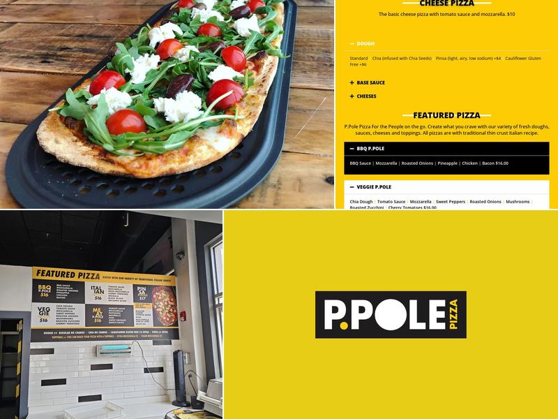 P.Pole Pizza Menu