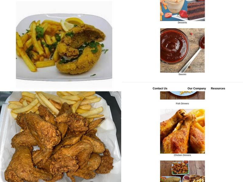 Hook fish and chicken Menu