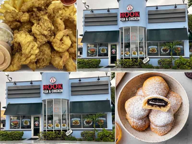 Hook fish and chicken