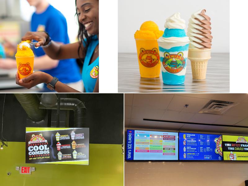 Jeremiah's Italian Ice Menu