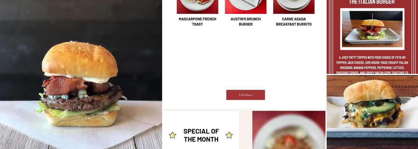 Red Rabbit Grill Menu