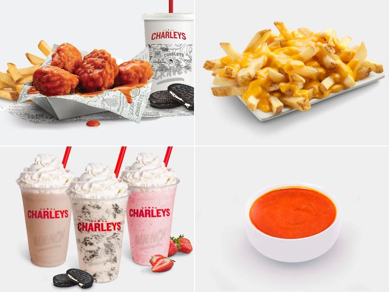 Charleys Cheesesteaks and Wings Menu