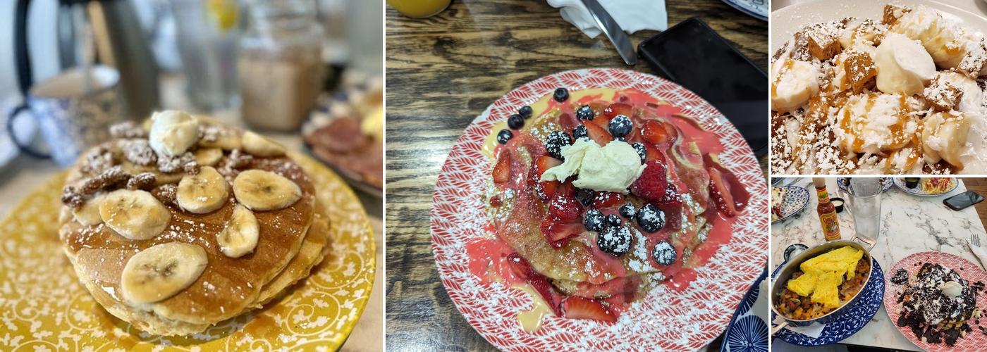 Honey Berry Pancakes and Cafe