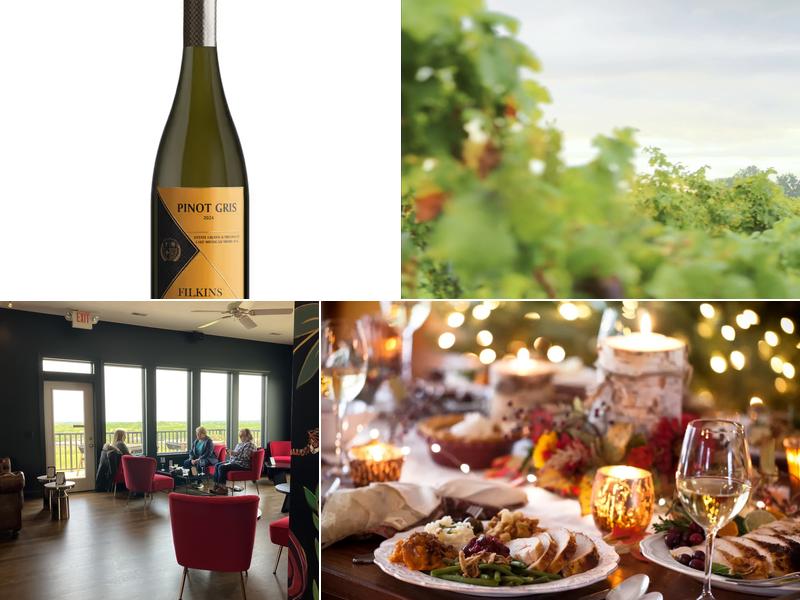 Filkins Vineyards Menu