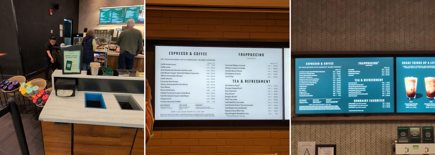 Starbucks Menu