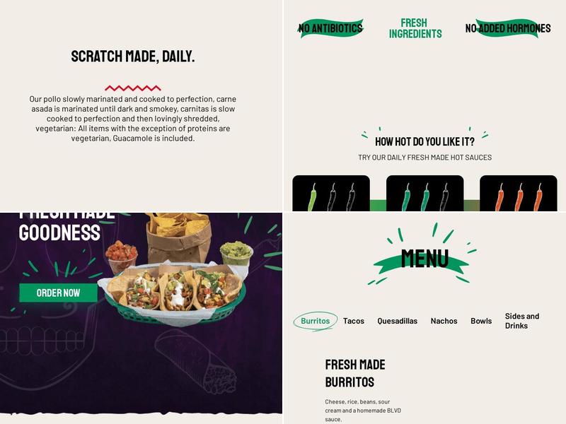 Burrito Blvd Oakdale Menu