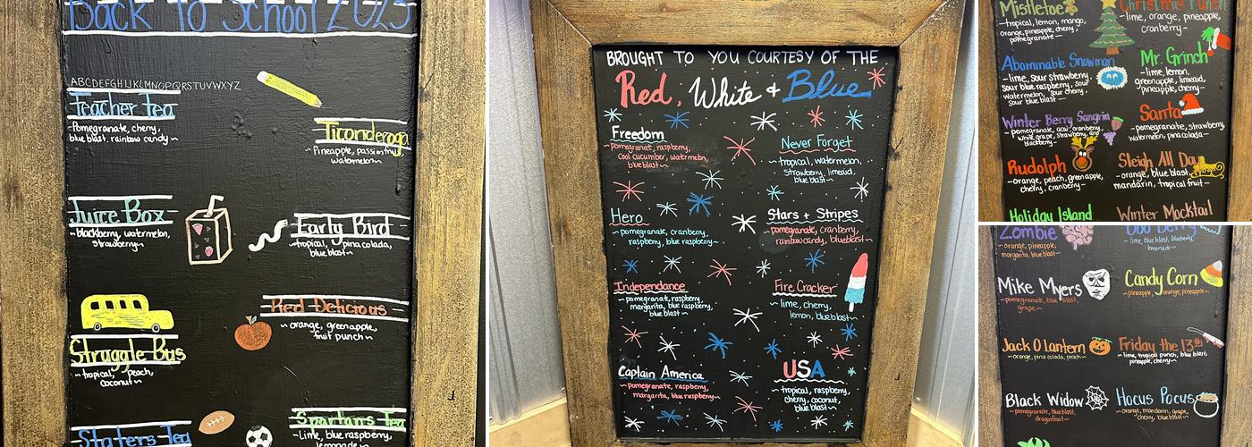 C-Rock Nutrition Menu