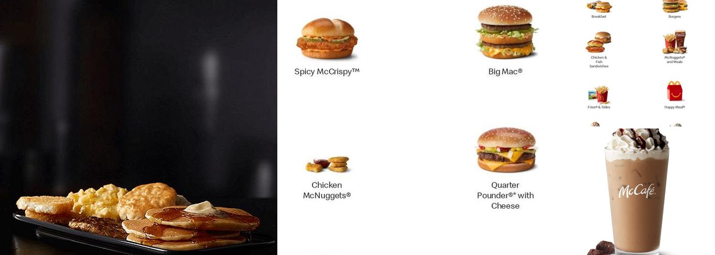 McDonald's Menu