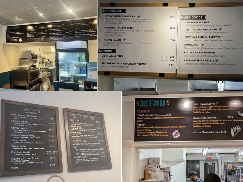 Poppadum Menu