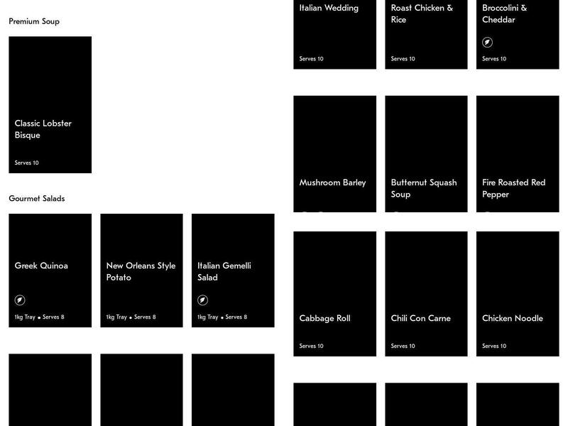 Pane Fresco at Fortinos Menu