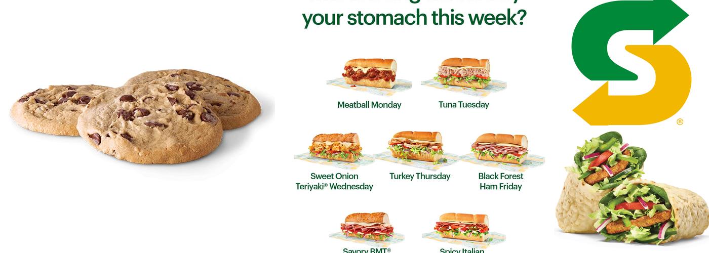 Subway Menu