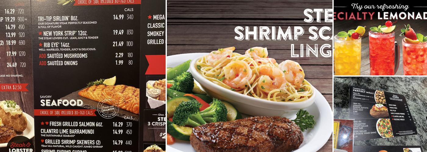 Sizzler Menu