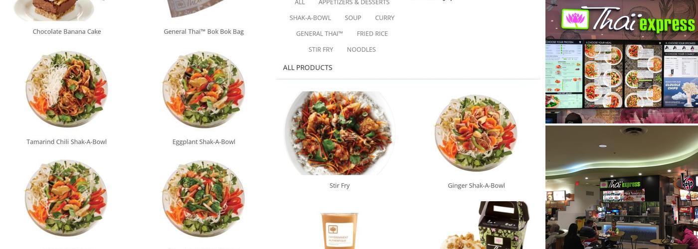 Thai Express Lougheed Menu