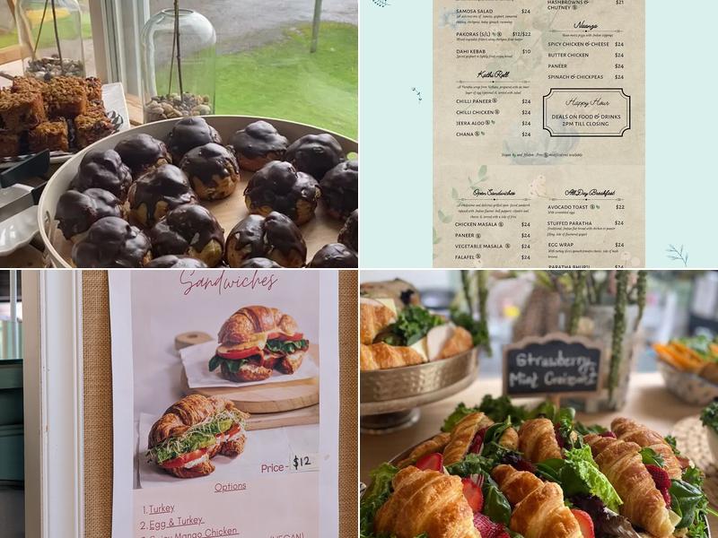 Verandah Cafe by the beach Menu