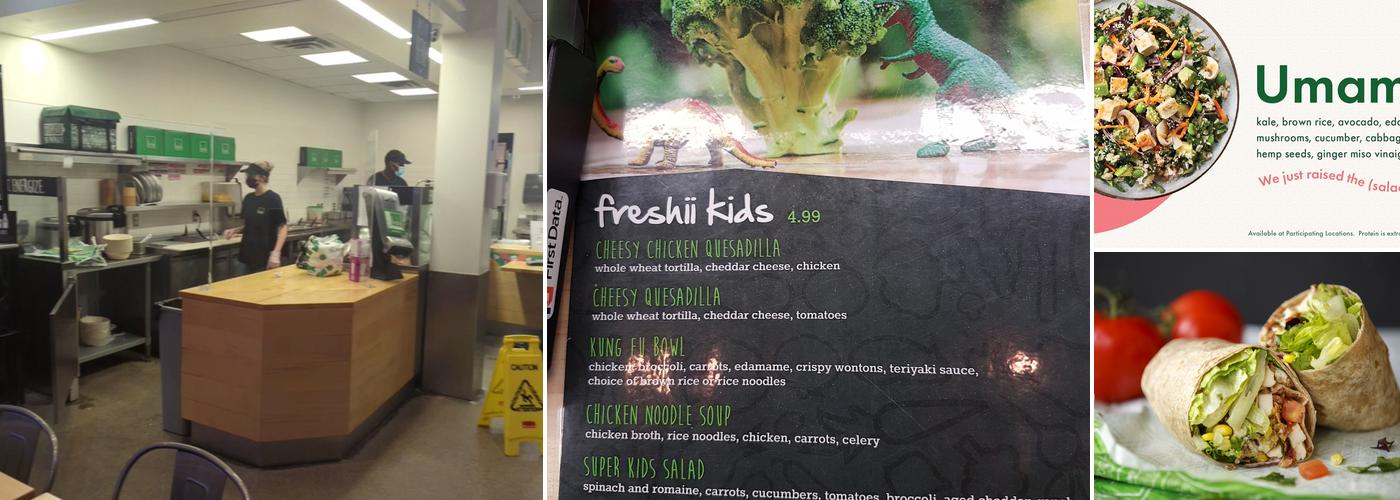 Freshii Menu