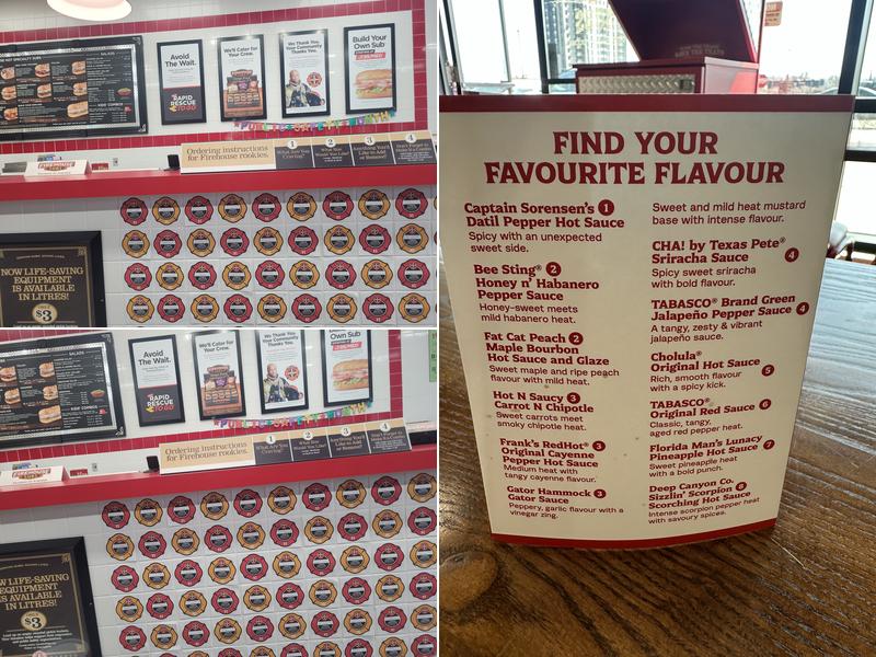 Firehouse Subs St. Thomas Menu